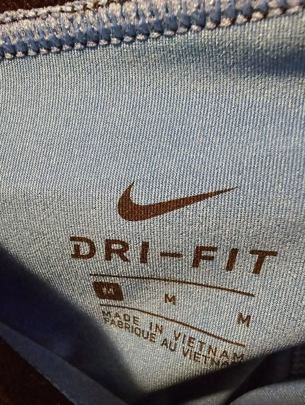 Nike Pro Cool Dri Fit Crop Blue Camo Leggings Women's‎ Size M NWT